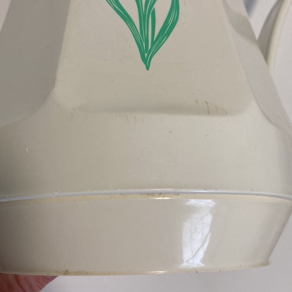 Vintage 80s Thermos Pink Flower Christa Coffee Butler Carafe - Picture 14 of 14